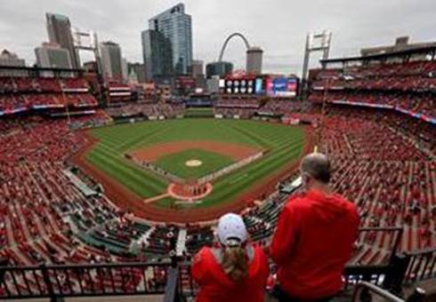 St. Louis Cardinals 2021 home opener at Busch Stadium